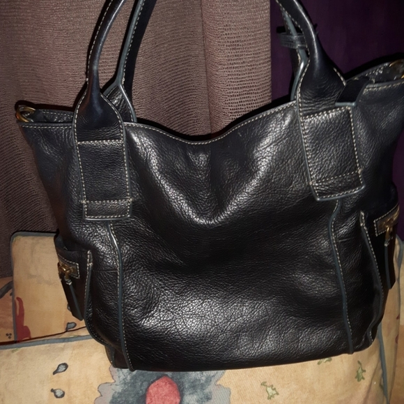 Genuine leather Fossil handbag - Picture 2 of 2